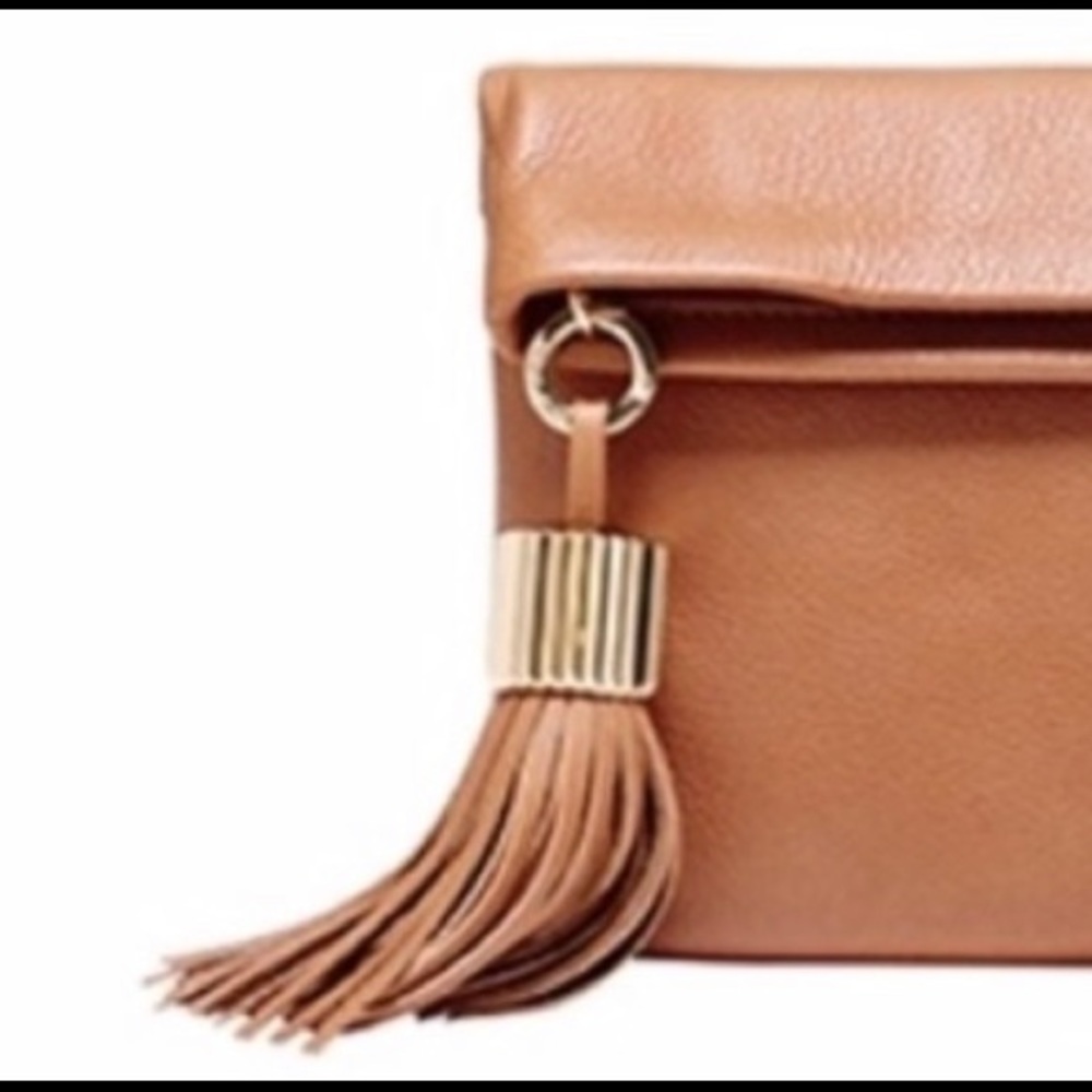India Hicks Italian leather tassel.